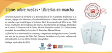 Libros sobre ruedas. Librerías en marcha. Málaga Libros sobre ruedas. Librerías en marcha. Málaga