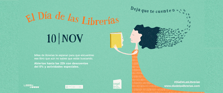 10 NOV. Día de las Librerías 2017. Cartel