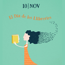 Día de las Librerías 2017. Cartel en catalán Día de las Librerías 2017. Cartel en catalán