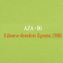 Día de las Librerías 2018. Cartel en euskera Día de las Librerías 2018. Cartel en euskera