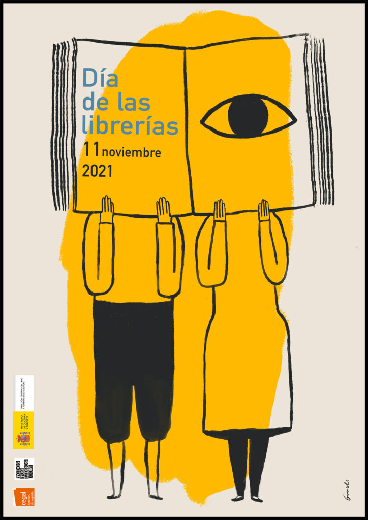 Cartel Día de las Librerías 2021